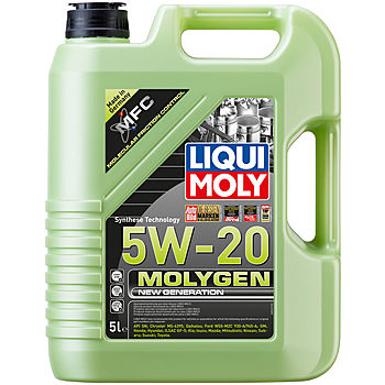НС-синтетическое моторное масло Molygen New Generation 5W-20 - 5 л