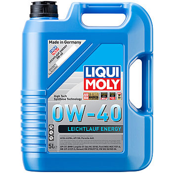 Синтетическое моторное масло Leiсhtlauf Energy 0W-40 - 5 л