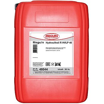 Минеральное гидравлическое масло meguin Hydraulikoil R HVLP 46 - 20 л